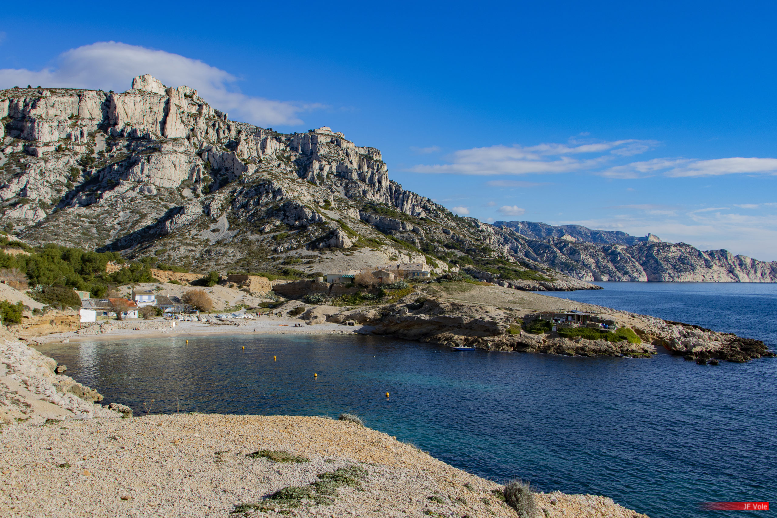 Parc national des Calanques, Marseille. Janvier 2019.